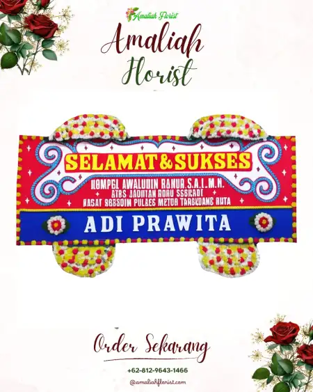 Papan Bunga Ucapan Selamat Gegesik Lor